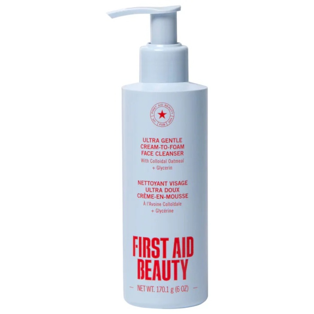 First Aid Beauty Ultra Gentle Cream-to-Foam Cleanser